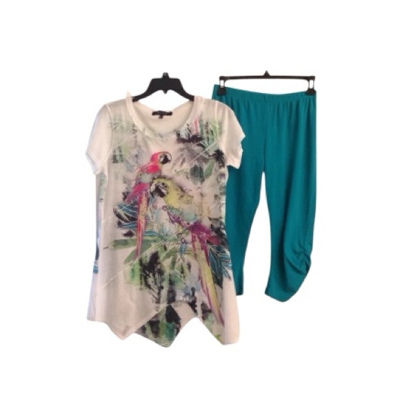 Bleu Legging & Top Outfit - Picture 10 of 15